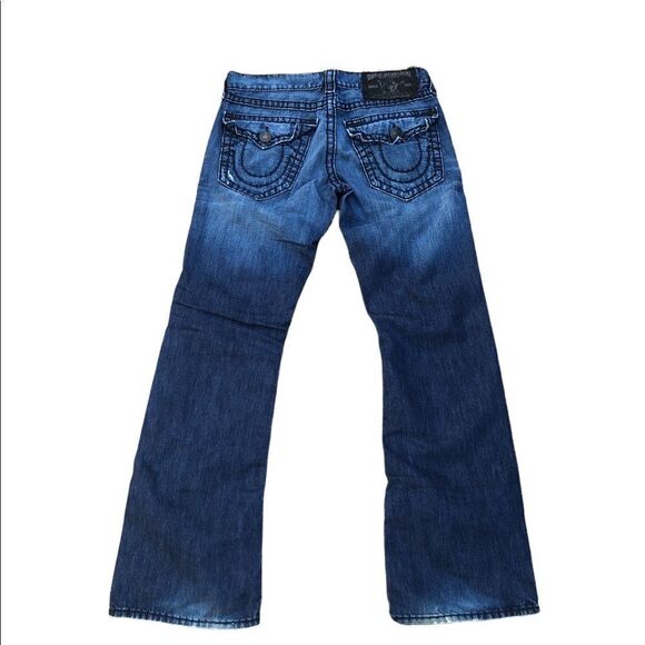 Vintage True Religion Jeans Size 32 BILLY SUPER T Blue - Picture 4 of 9